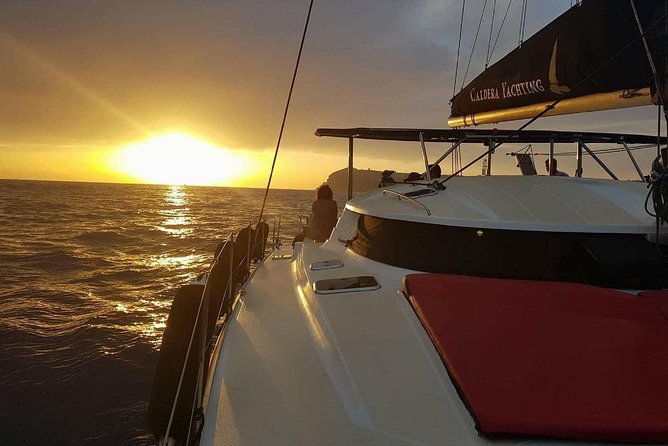 Santorini Adventurous Catamaran Experience with Snorkeling - What’s actually on board: BBQ, wine, and a pace that feels vacation-y