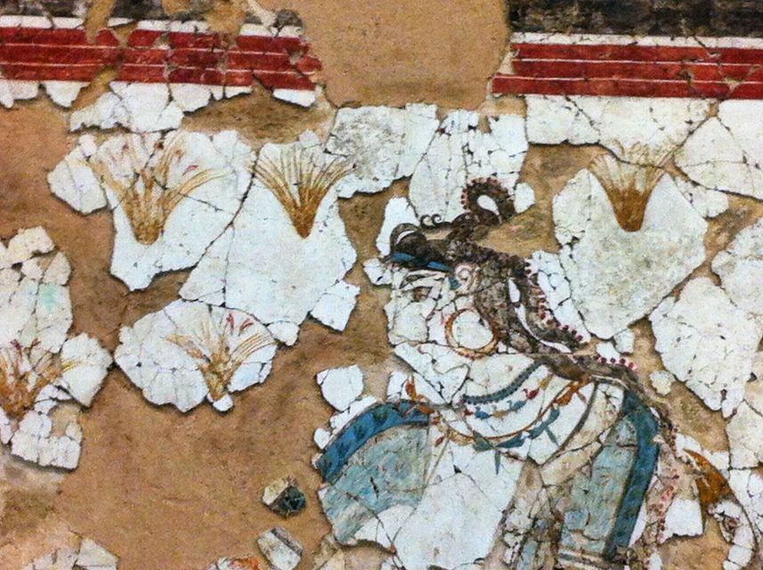 Santorini: Akrotiri Private Guided Tour with Hotel Pick-Up - Wall paintings and art context: what you can learn on-site