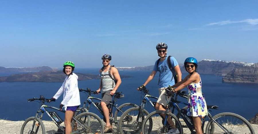 Santorini: Around the Island by Electric Bike - Getting Started in Emporio and Learning the Ride Quickly