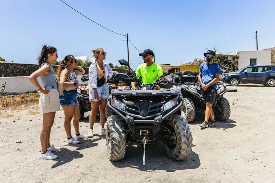 Santorini: ATV Quad Bike Tour with Lunch and Pickup - Price value: is $200 per person fair?