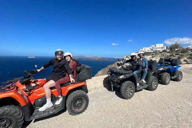 Santorini ATV-Quad Experience: Off-Road Adventure & Hotel Pickup - Stop-by-Stop: From Perissa Black Sand Beach to Emporio Castelli