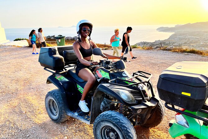 Santorini ATV-Quad Experience: Off-Road Adventure & Hotel Pickup - Time, Vehicle Size, and What the 3.5 Hours Feels Like