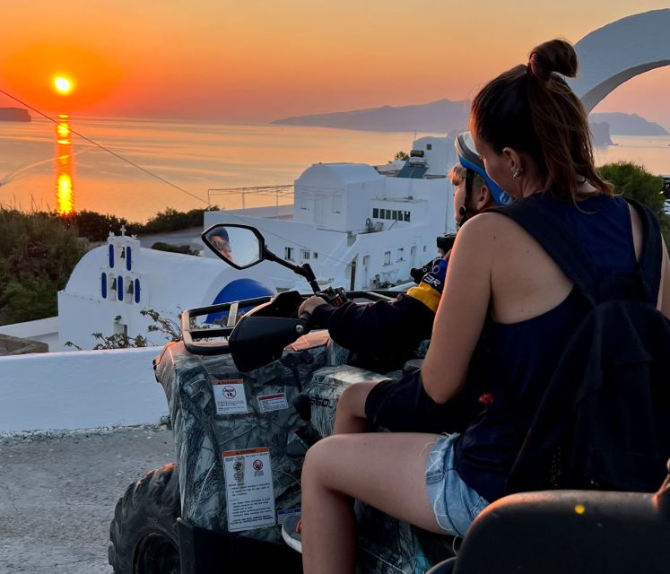 Santorini: ATV-Quad Experience Tour + Transportation - The Megalochori Wine Cellar Stop: Tasting, Coffee, or Juice