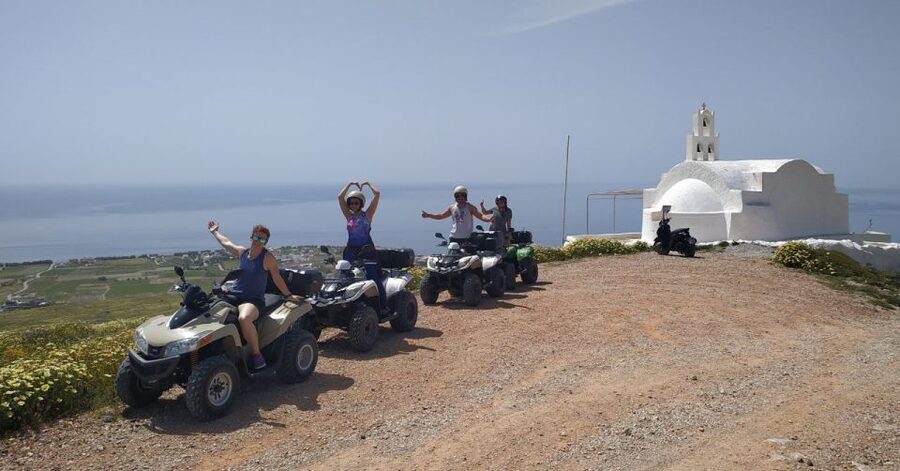 Santorini: ATV-Quad Experience Tour + Transportation - Caldera Views and the Ride Along the Rim
