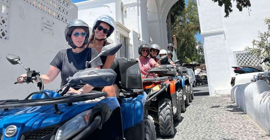 Santorini: ATV-Quad Experience Tour + Transportation - 210 Minutes, Small Group, and Pickup That Tries to Meet You Halfway