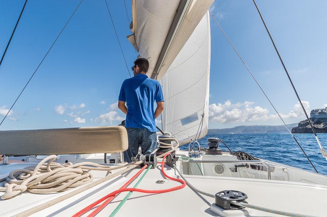Santorini Caldera Sailing Tour with BBQ Lunch and Drinks - From Your Hotel to Vlychada Marina: The Easy Start