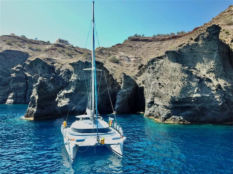 Santorini: Catamaran Cruise with Food and Drinks - Caldera Views and the Volcano Timeline You Can Actually Follow