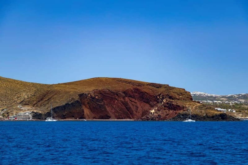 Santorini: Catamaran Cruise with Fresh Meal & Open Bar - A 5-hour Santorini catamaran that mixes real swimming with caldera views