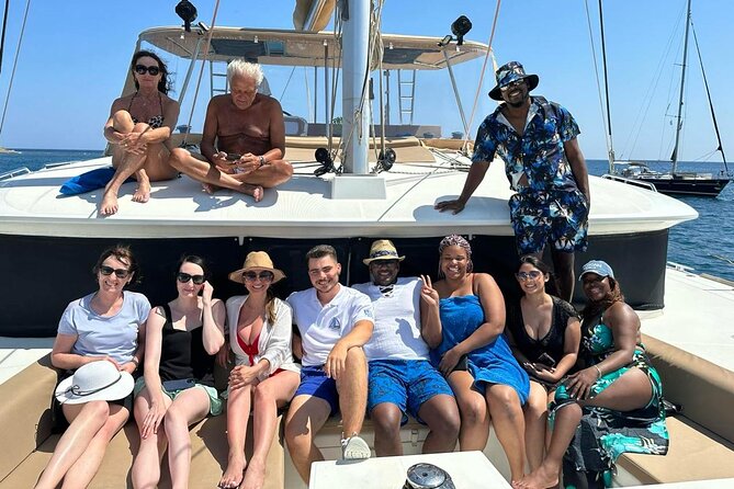 Santorini Catamaran Cruise: with Lunch, BBQ, Open Bar, Transfers - From Vlychada Marina to the Caldera: how this half-day cruise plays out