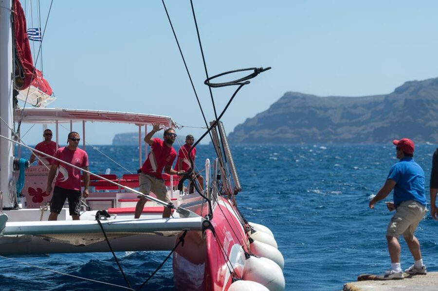 Santorini: Dream Catcher 5-hour Sailing Trip in the Caldera - Hot Springs Time: The Volcano Part You Can Feel