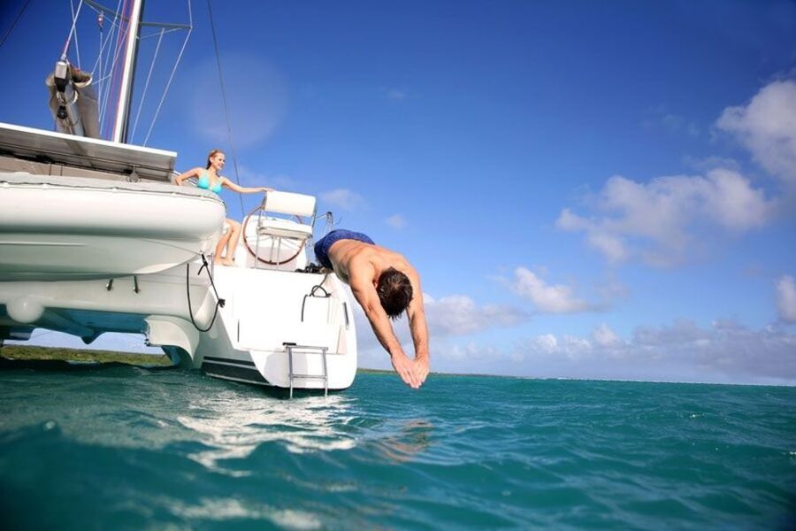 Santorini: Dream Catcher 5-hour Sailing Trip in the Caldera - Volcanic Islands and Aspronisi: The Sail-Back That Makes It Click