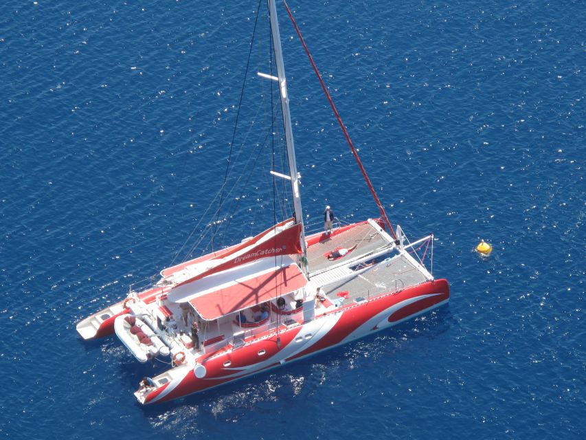Santorini: Dream Catcher 5-hour Sailing Trip in the Caldera - The Vlihada Marina Start and the Pickup That Saves Time