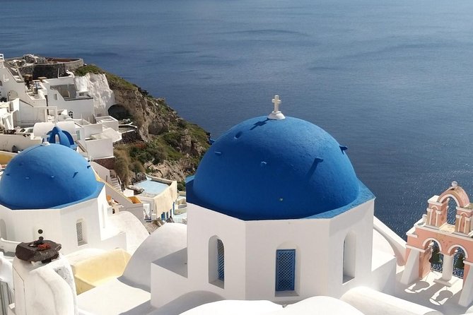 Santorini First-time Visitors Private Tour with Wine Tasting - Profitis Ilias Monastery: highest-peak views and monk-made local products