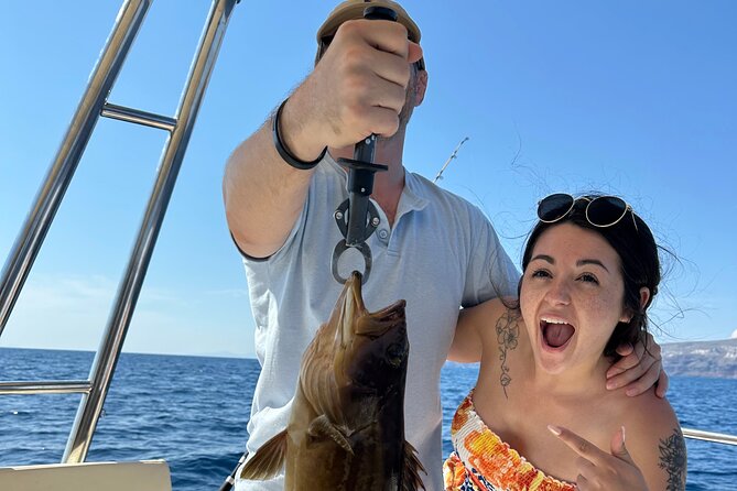 Santorini Fishing Private Cruise boat tour - BBQ, Snorkeling - Price and Value: Is $514.18 Per Person Worth It?