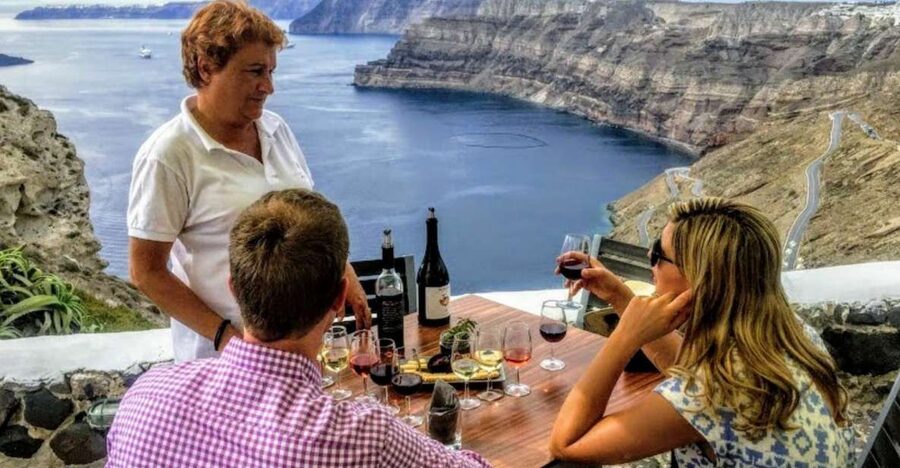 Santorini: Guided Tour to 3 Wineries with Wine Tastings - Key points worth your time
