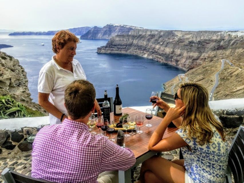 Santorini: Guided Tour to 3 Wineries with Wine Tastings - The wines you will actually taste: Nykteri, Assyrtiko, and Vinsanto