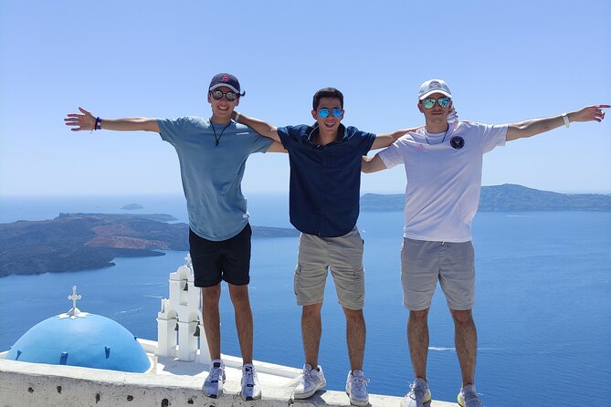 Santorini Highlights Private Tour - Red Beach and Perivolos Black Beach for volcanic contrast (20 minutes + 1 hour)