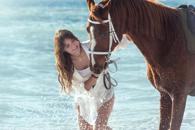 Santorini Horse Riding to Black Sandy Beach - Gear, Comfort, and What to Wear for a Horse Ride on Black Sand