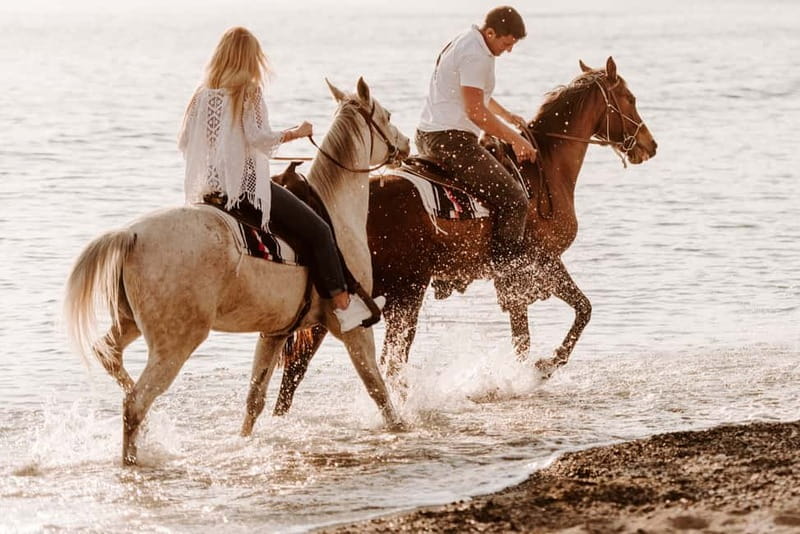 Santorini: Horseback Riding on the Black Sandy Eros Beach - Timing and Practical Reality: 1.5 Hours, Plus Your Buffer