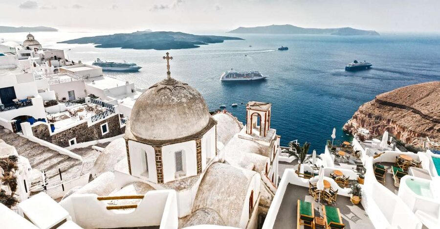 Santorini: Island Highlights Guided Day Trip with Oia Sunset - Pyrgos Village: a calmer side of Santorini