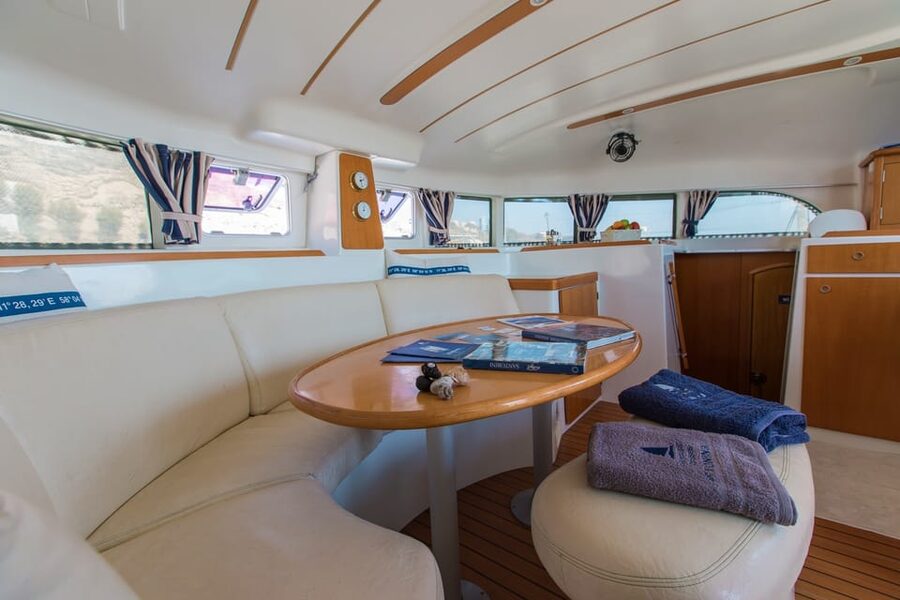 Santorini: Private Catamaran Cruise with Food & Drinks - Private Means You Can Fit Your Day to Real Life