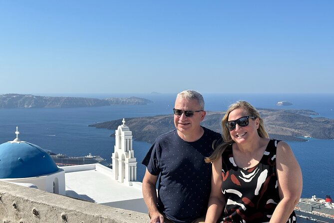 Santorini's Iconic Villages: Oia, Imerovigli & Firostefani - Firostefani stop: blue domes, first caldera framing, and quick orientation