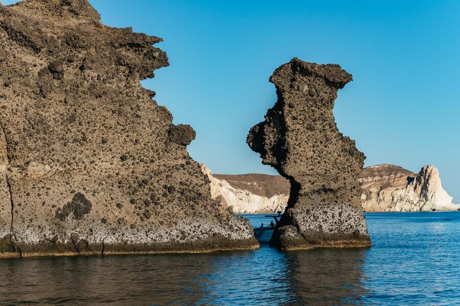 Santorini: Sailing Catamaran Cruise with BBQ and Drinks - Sunset timing from the water: why the boat position matters