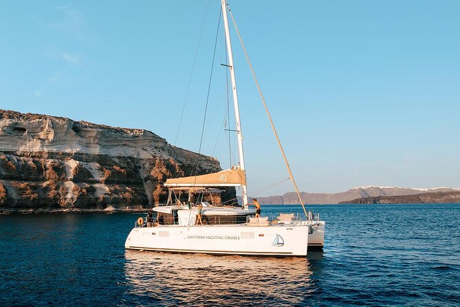 Santorini Sunset Sailing Cruise: Dinner, BBQ, Open Bar, Transfers - Volcano Hot Springs (About 1 Hour): Sulfur Water and the Caldera Moment