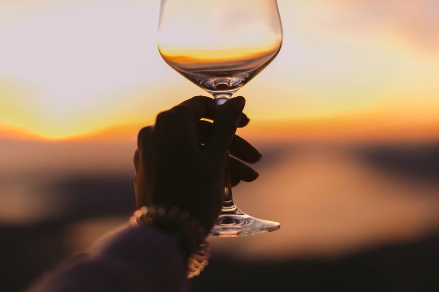 Santorini: Sunset Walking Tour with Local Food and Drinks - Pink Sophia Maria Tea: your sweet start on the way toward the Caldera