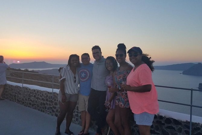 Santorini Sunset Wine Tour with Santo Winery Views - Pickup, timing, and how the 4-hour window plays out