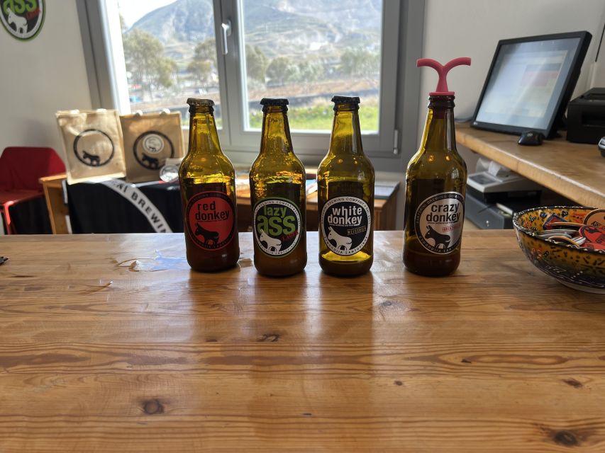 Santorini: Three Wineries and One Brewery Tour with Tastings - Estate Argyros: Modern Design, Traditional Farming on Volcanic Ground