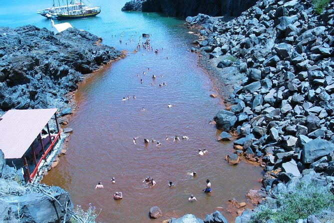 Santorini Volcanic Islands Cruise: Volcano, Hot Springs and Thirassia - Stop 4: Thirassia and Manolas village, stairs or donkey