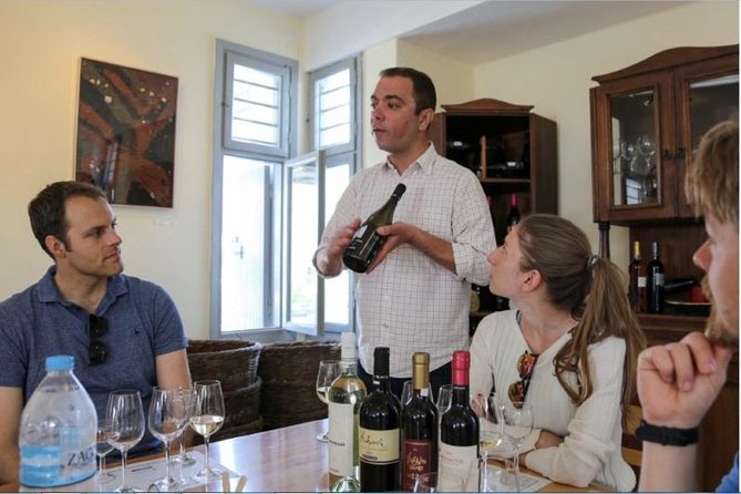 Santorini Wine Adventure with 12 Wine Tastings, Tapas and Sunset - Stop 1: Estate Argyros and why it’s a good first pour