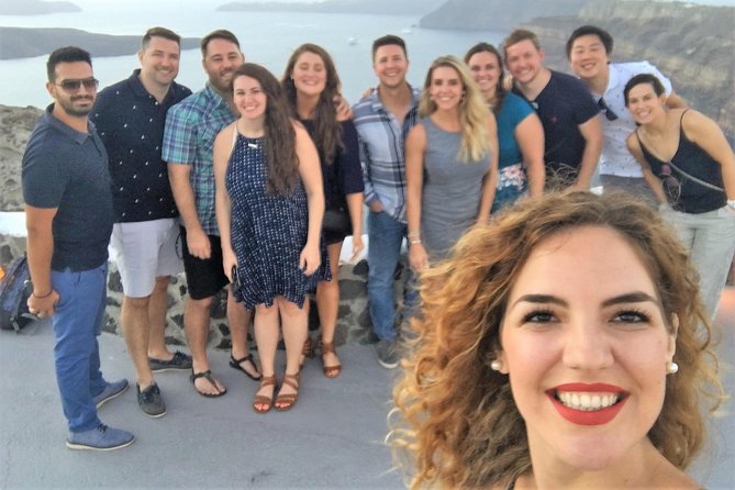 Santorini Wine Stories: Sunset Tour with Tasting & Dinner - Language, vehicle comfort, and who this suits best