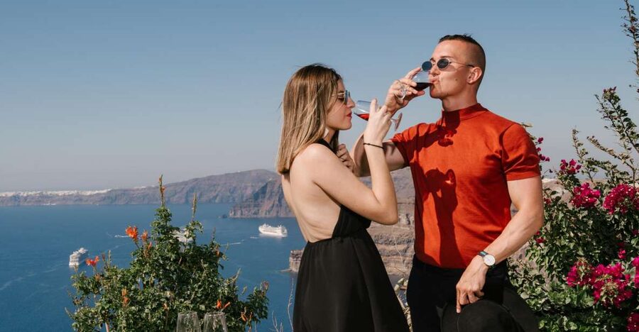 Santorini: Wine Tasting Tour to 3 Wineries with Transfer - Canava Roussos: outdoor tasting in a setting that encourages lingering
