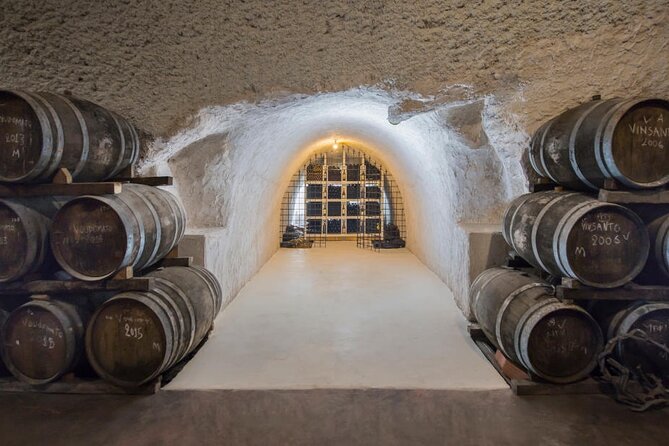 Santorini: Wine Tour with Sunset in Oia - The Santorini Wine Museum in Mesa Gonia: A Cave Labyrinth of Work