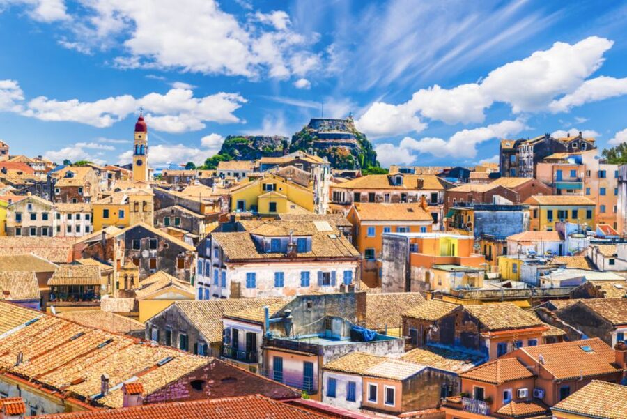 Saranda: Corfu Town and Palaiokastritsa Day Trip with Cruise - The Real Charm of Palaiokastritsa: Monastery Views and Clear Water