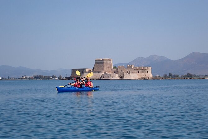 Sea Kayak Nafplio - Medieval Castles Tour - Stop 1, Bourtzi Island Castle, the Port’s Watchful Guardian