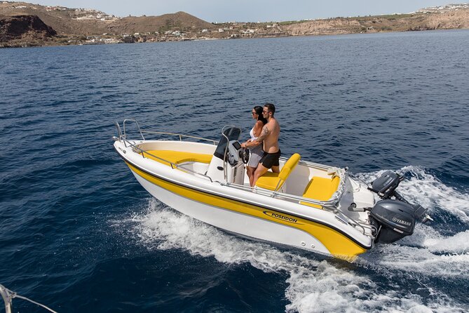 Self-Drive License-Free Boat Rental in Santorini from Vlichada - Key Things You’ll Notice Right Away