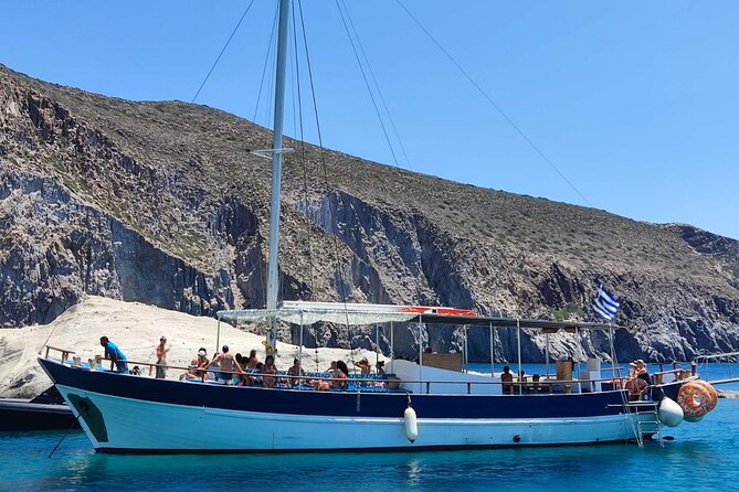 Semi-private Day Cruise - Faneromeni Bay for a final swim and fruit