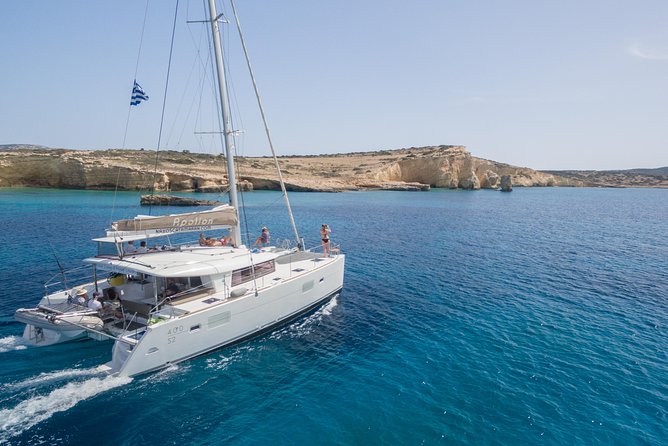 Shared Catamaran All inclusive-Day Cruise to Naxos or Paros - Setting Sail From Naxos Port and Choosing the “Best Day” Route