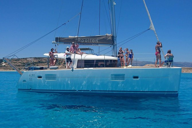 Shared Catamaran All inclusive-Day Cruise to Naxos or Paros - Snorkeling Masks Included, and the Water Time Is the Main Event