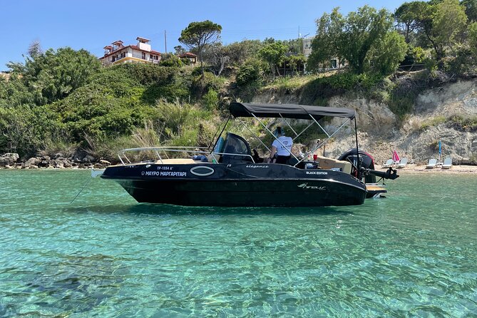 Shipwreck and Blue Caves - Private Speedboat Tour (up to 6 pax) - Onboard comfort: drinks, music, and shade that actually help