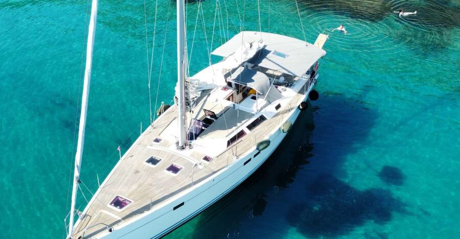 Skiathos: Full-Day Sailing Cruise with Lunch - The Yacht Experience: Shade, Mattresses, Wi-Fi, and a Real Bathroom