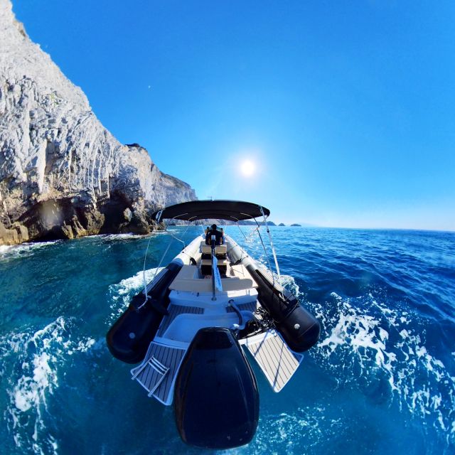 Skiathos: Private Lalaria Beach and Caves Speedboat Tour - Lalaria Beach time: why the boat approach is the whole point