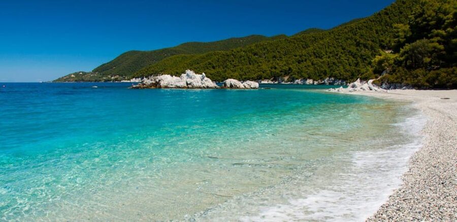 Skopelos: Mamma Mia Experience - Agnontas Beach Swim and Lunch by the Sea
