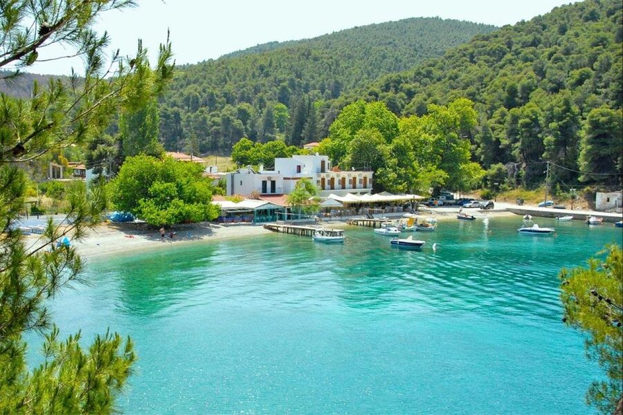 Skopelos: Mamma Mia Filming Locations Tour - Kastani Beach: sand time, swimming options, and recreating scenes