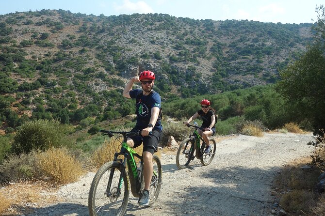 Small Villages and Cretan Nature. E-Bike tour - Why this Aposelemis Canyon e-bike route feels like real Crete