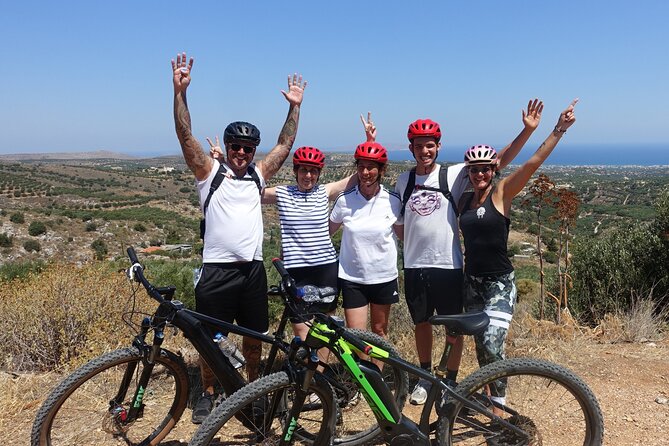 Small Villages and Cretan Nature. E-Bike tour - Stop by stop, from canyon ride to cave and village cafe