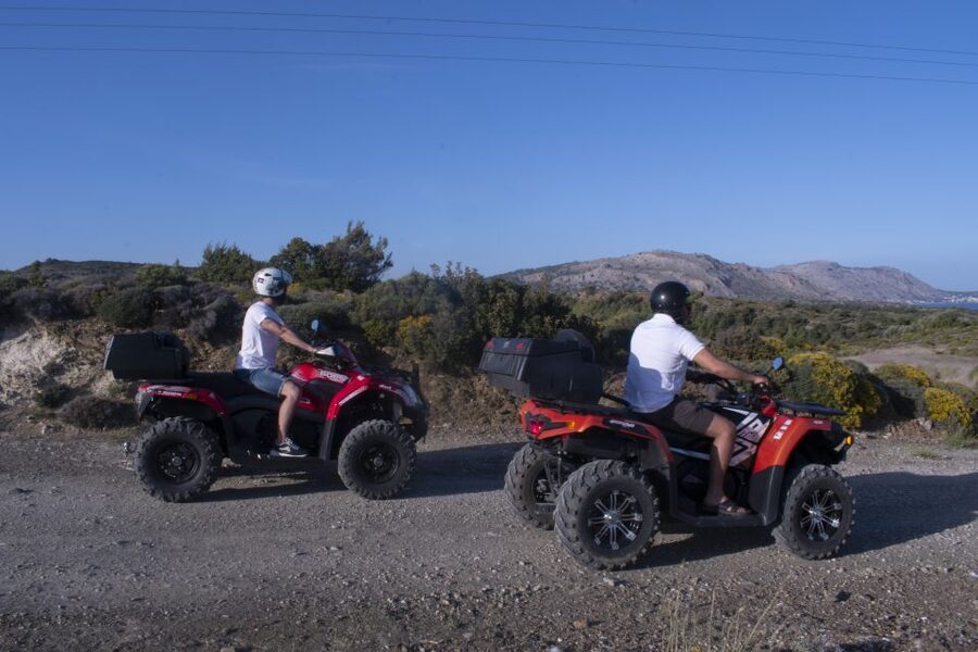 South Rhodes: ATV Quad Guided Tour 2 or 1 person on 1 Quad - Riding gear and what you should bring (so you can enjoy it, not fight it)